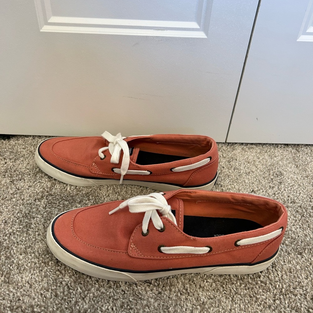 Women’s Sperry Boat Shoes Rose size 10. Canvas STS83189 - Picture 4 of 7